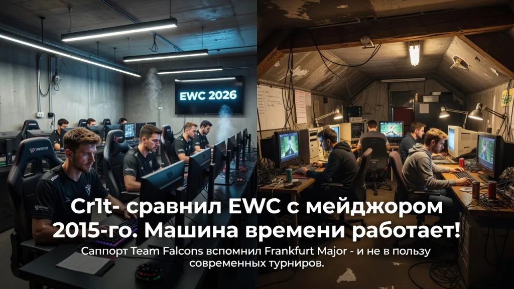 Cr1t- сравнил EWC с мейджором 2015-го. Машина времени работает!