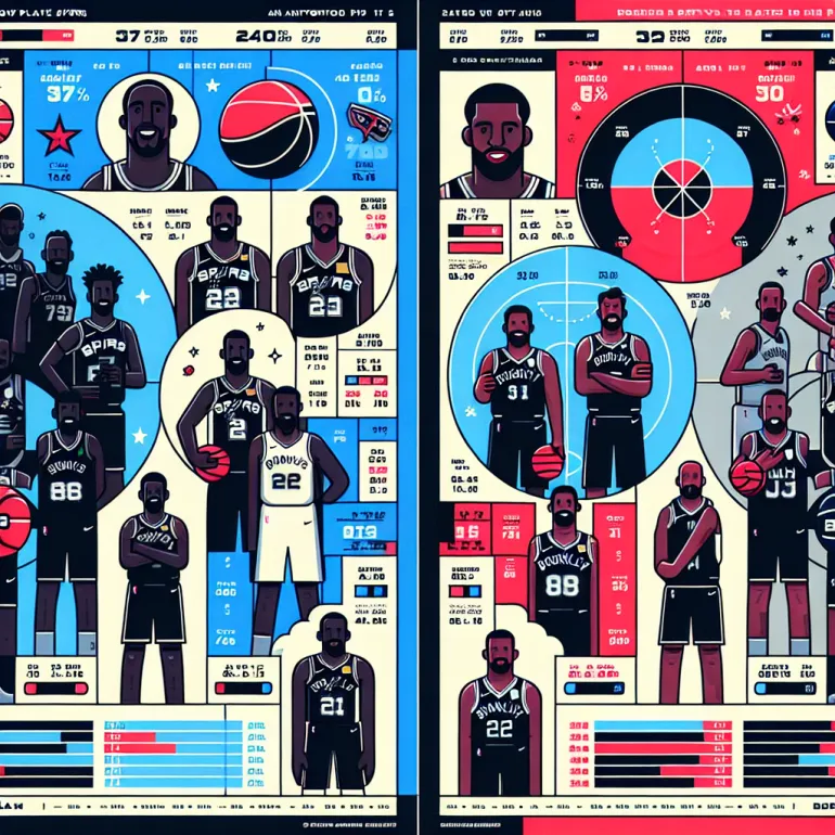 Сравнение Эффективности Защиты Игроков Сан-Антонио Спёрс и Бруклин Нетс